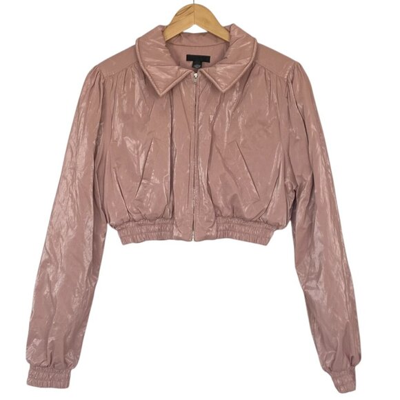 H:ours Lilium Puffer Jacket in Blush - Picture 3 of 16